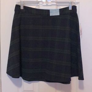 Flannel Plaid Skirt- New with tags!